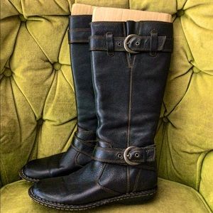 BOC W 6 black leather boots